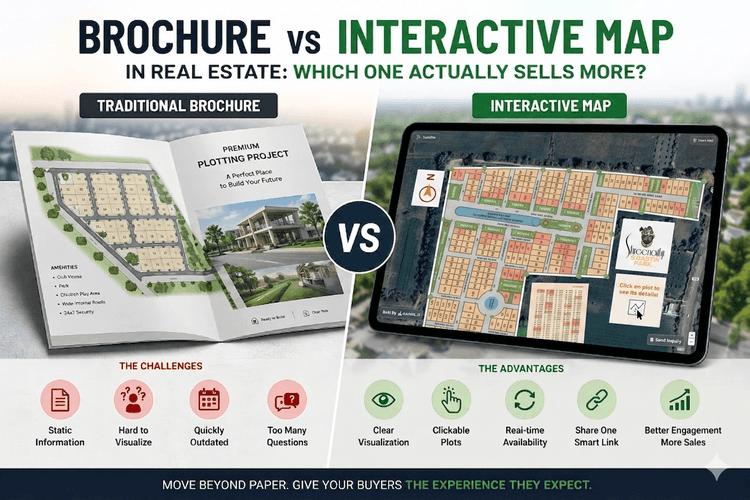 Cartes Immobilières Interactives vs Brochures Traditionnelles : Les Préférences des Acheteurs Immobiliers en 2026