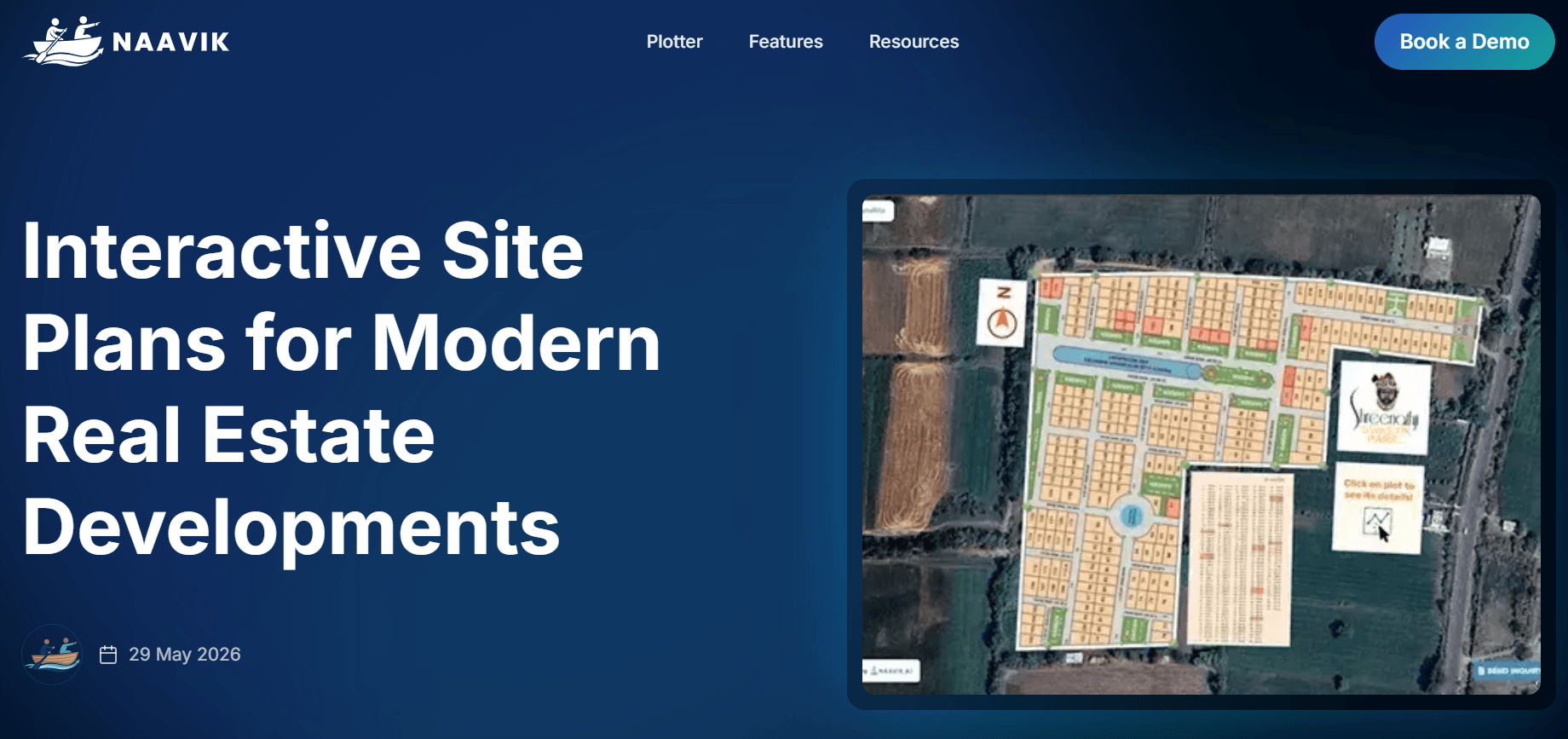 Interactive Site Plans for Real Estate Projects - Naavik.ai